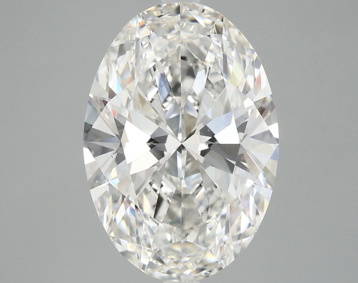 Lab-Grown Oval Diamond - 5.09 Carats, F Color, VS2 Clarity - Certified by IGI - Report Number: LG704508684
