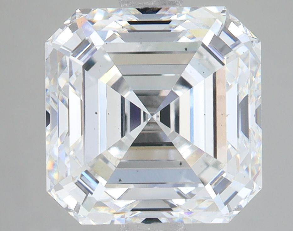 Lab-Grown Asscher Diamond - 5.01 Carats, E Color, VS2 Clarity - Certified by IGI - Report Number: LG717549618