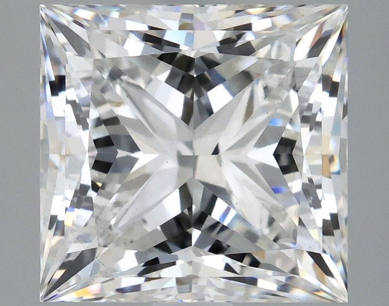 Lab-Grown Princess Diamond - 4.07 Carats, F Color, VS2 Clarity - Certified by IGI - Report Number: LG640497100