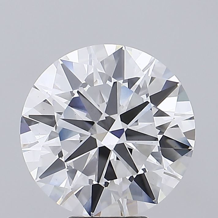 Lab-Grown Round Diamond - 7.1 Carats, F Color, VS1 Clarity - Certified by IGI - Report Number: LG681547240