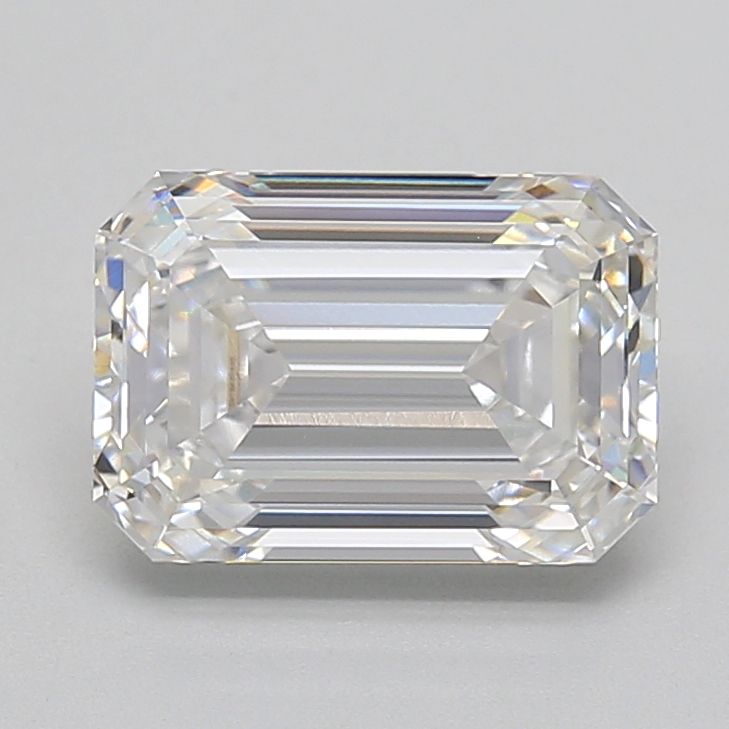 Lab-Grown Emerald Diamond - 3.55 Carats, E Color, VVS2 Clarity - Certified by IGI - Report Number: LG678520420