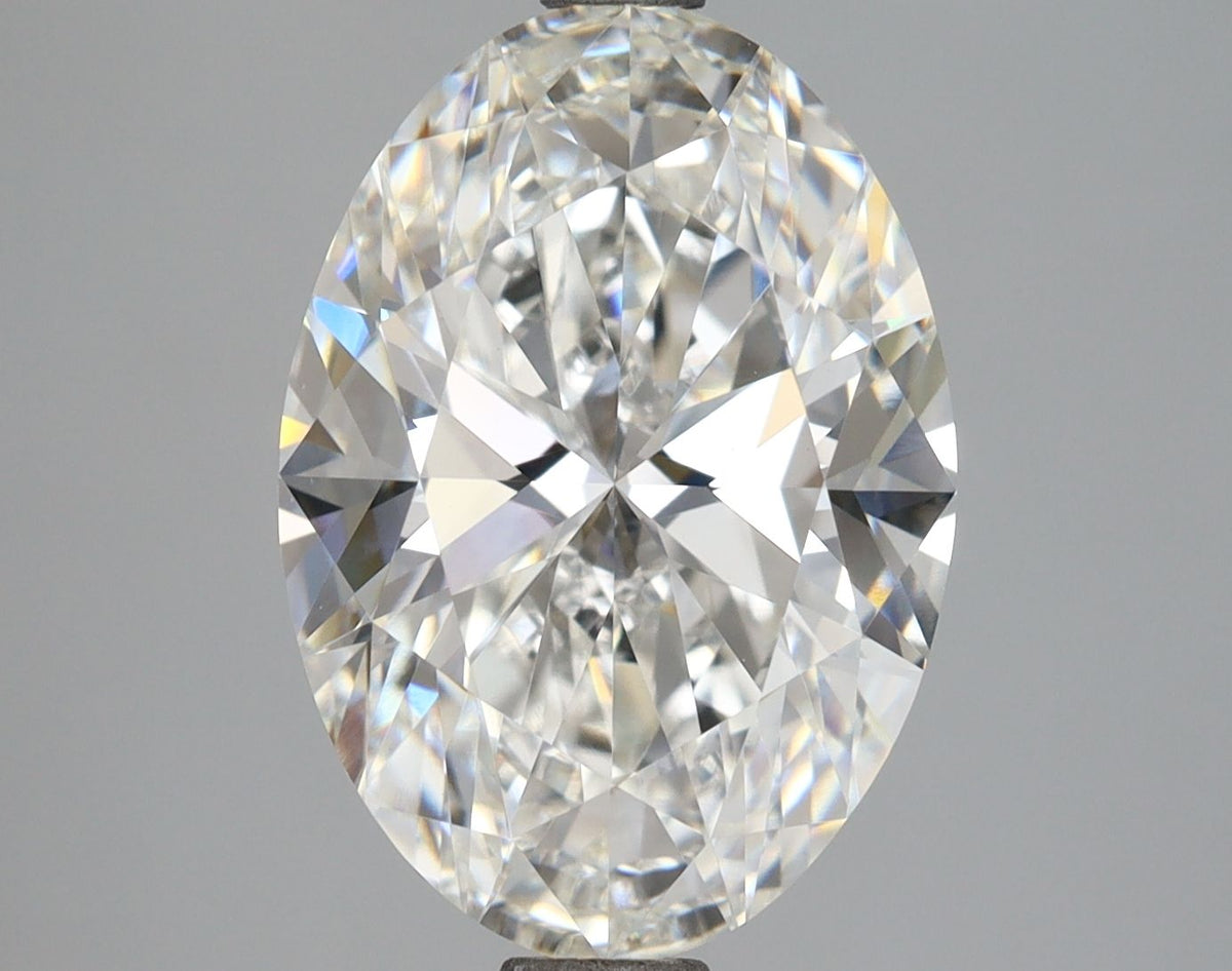 Lab-Grown Oval Diamond - 4.09 Carats, F Color, VVS2 Clarity - Certified by IGI - Report Number: LG706559932