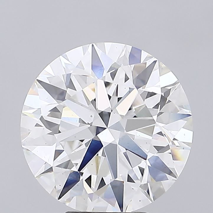 Lab-Grown Round Diamond - 6.02 Carats, F Color, VS2 Clarity - Certified by IGI - Report Number: LG679511977