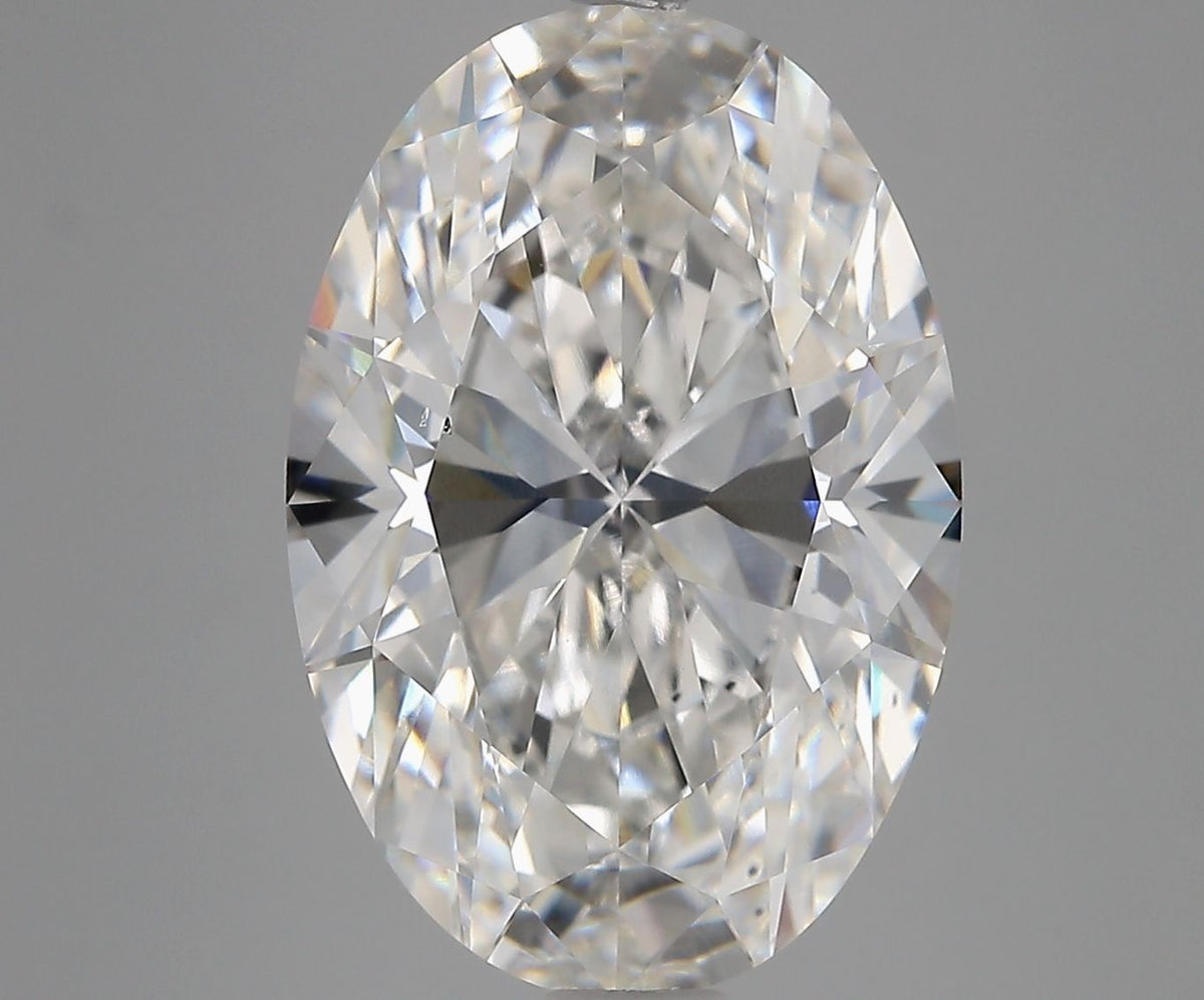 Lab-Grown Oval Diamond - 7.5 Carats, E Color, VS2 Clarity - Certified by IGI - Report Number: LG707557463