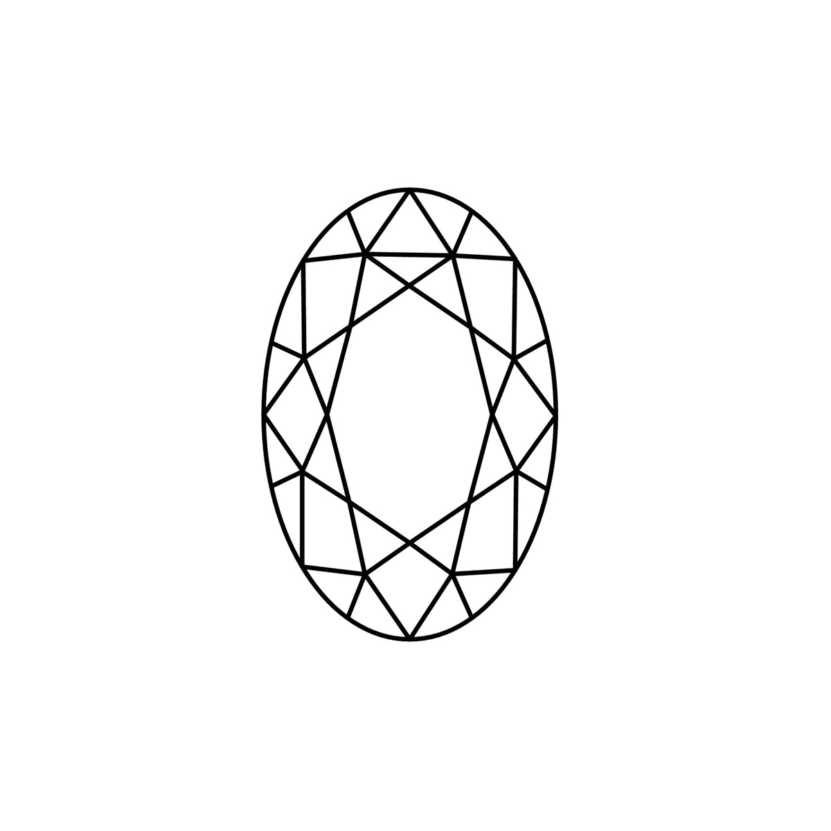 Natural Mined Oval Diamond - 0.65 Carats, L Color, SI1 Clarity - Timeless Beauty and Exceptional Brilliance - Non-Certified