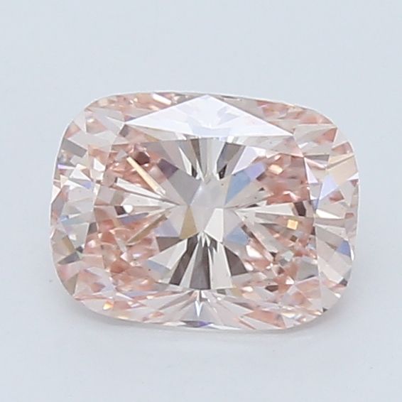 Lab-Grown Cushion Diamond - 1.51 Carats, Fancy Vivid Pink Color, VS1 Clarity - Certified by IGI - Report Number: LG660484004