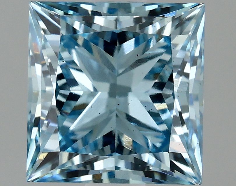 Lab-Grown Princess Diamond - 2.05 Carats, Fancy Vivid Blue Color, VS2 Clarity - Certified by IGI - Report Number: LG634426775