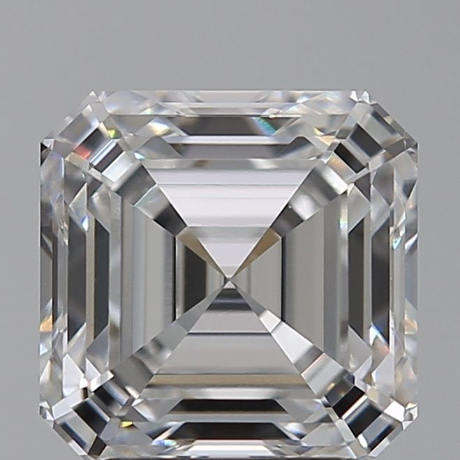 Lab-Grown Asscher Diamond - 2.55 Carats, E Color, VVS1 Clarity - Certified by GIA - Report Number: 2526515612