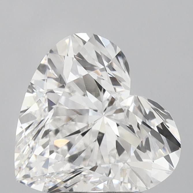 Lab-Grown Heart Diamond - 2.52 Carats, F Color, VS1 Clarity - Certified by IGI - Report Number: LG696559359