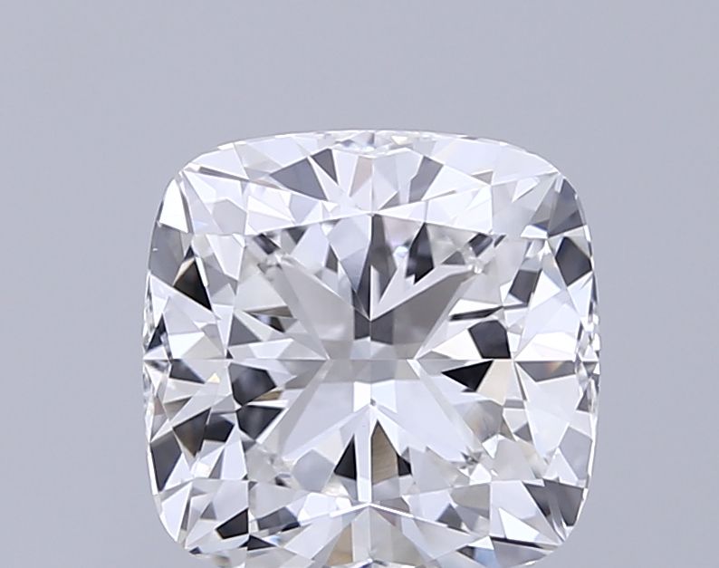 Lab-Grown Cushion Diamond - 3.54 Carats, F Color, VVS2 Clarity - Certified by IGI - Report Number: LG654486920