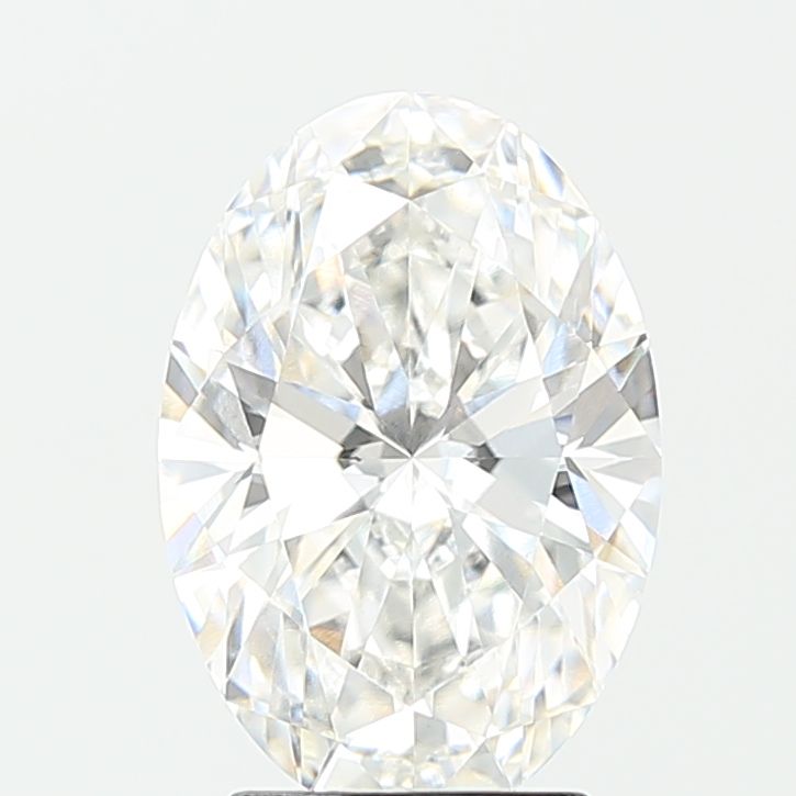 Lab-Grown Oval Diamond - 3.08 Carats, F Color, VVS2 Clarity - Certified by IGI - Report Number: LG677508029