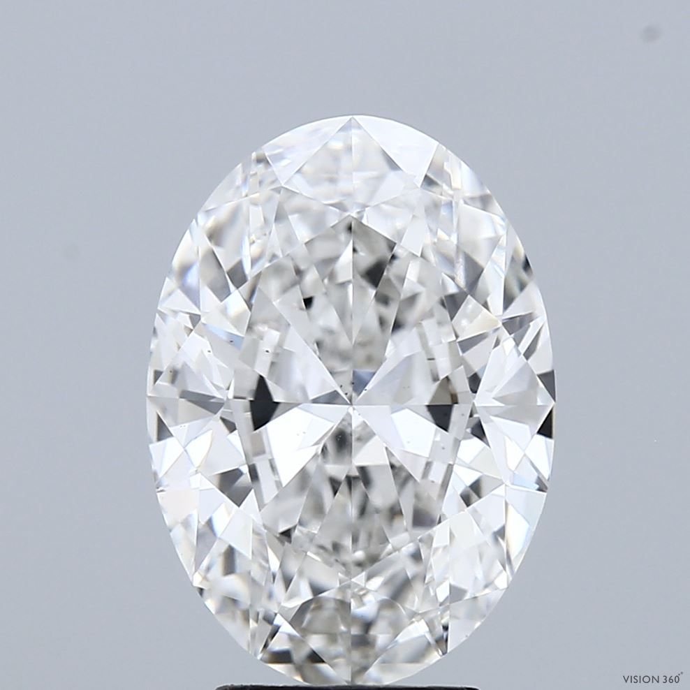 Lab-Grown Oval Diamond - 4.0 Carats, F Color, VS1 Clarity - Certified by IGI - Report Number: LG712560951