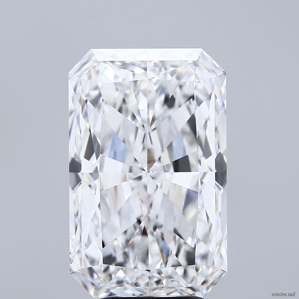 Lab-Grown Radiant Diamond - 6.04 Carats, E Color, VS1 Clarity - Certified by IGI - Report Number: LG712565607