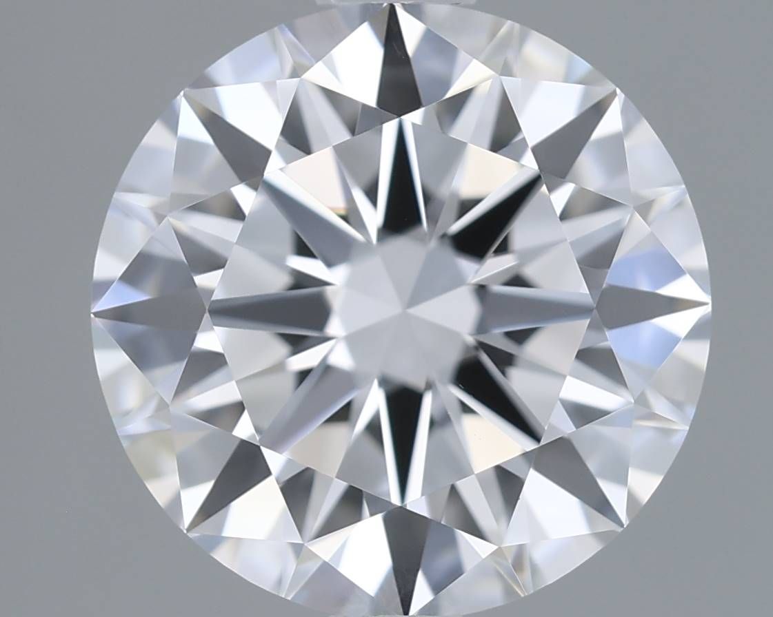 Lab-Grown Round Diamond - 1.5 Carats, E Color, VVS2 Clarity - Certified by IGI - Report Number: LG644418890