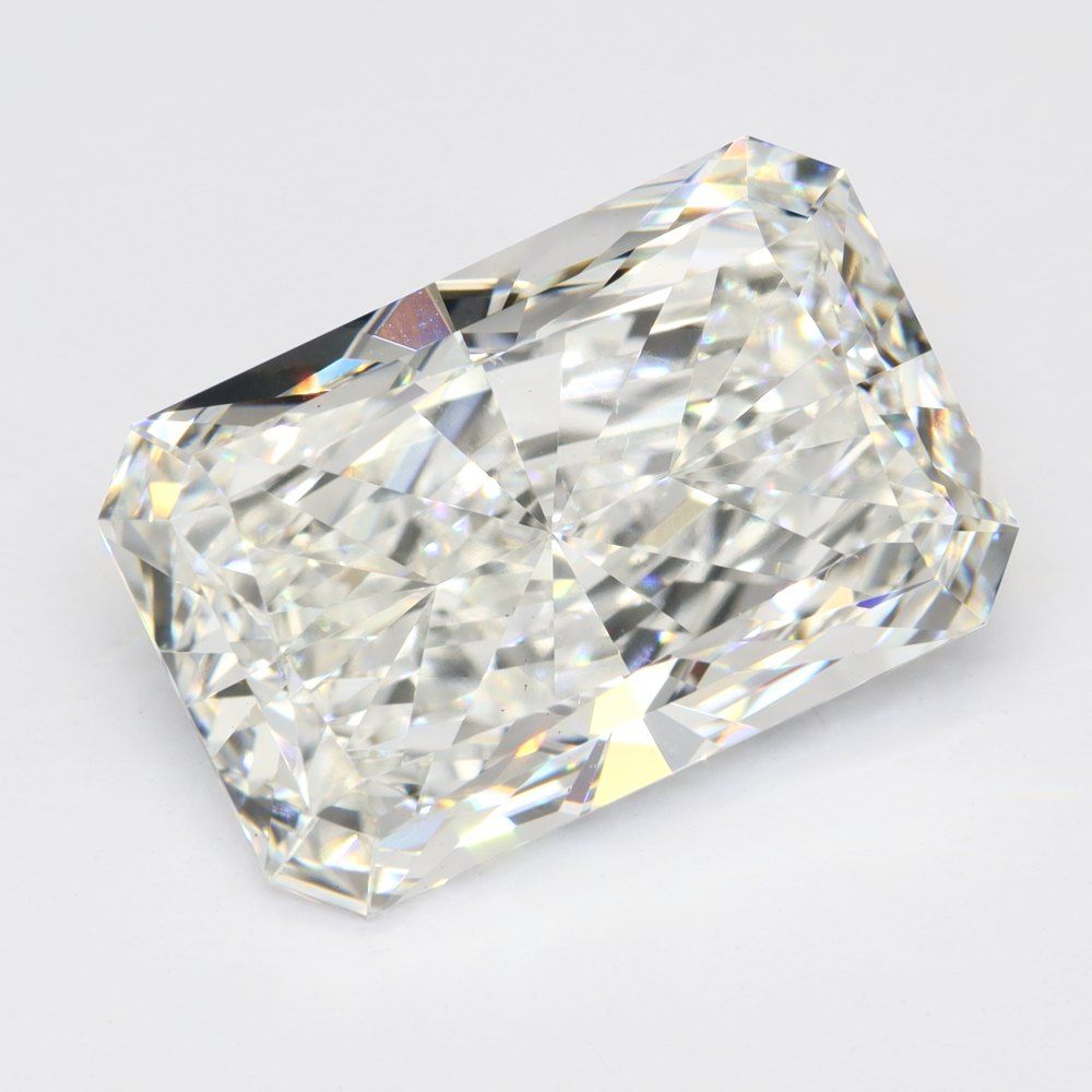 Lab-Grown Radiant Diamond - 6.1 Carats, F Color, VS1 Clarity - Certified by IGI - Report Number: 605392101