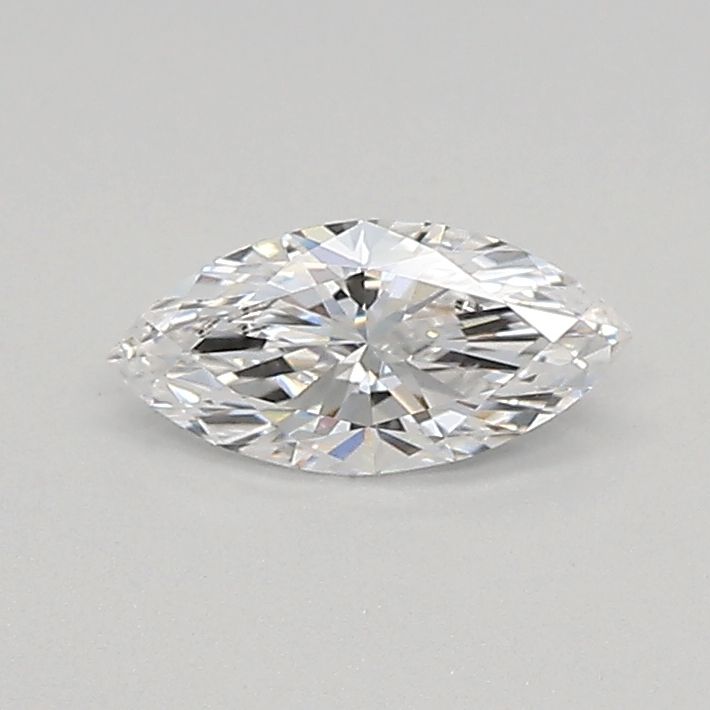 Lab-Grown Marquise Diamond - 0.34 Carats, D Color, VS1 Clarity - Certified by IGI - Report Number: LG678542355