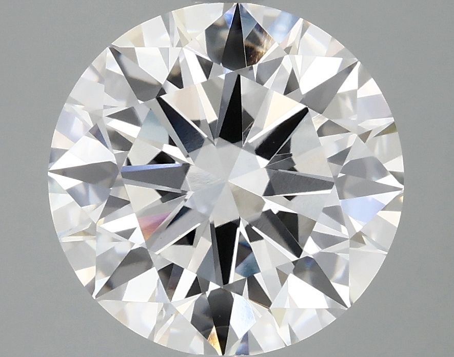 Lab-Grown Round Diamond - 4.07 Carats, E Color, VVS2 Clarity - Certified by IGI - Report Number: LG696535926