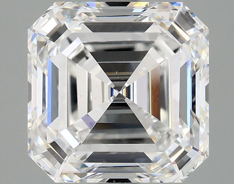 Lab-Grown Asscher Diamond - 3.01 Carats, D Color, VVS2 Clarity - Certified by IGI - Report Number: LG689510244