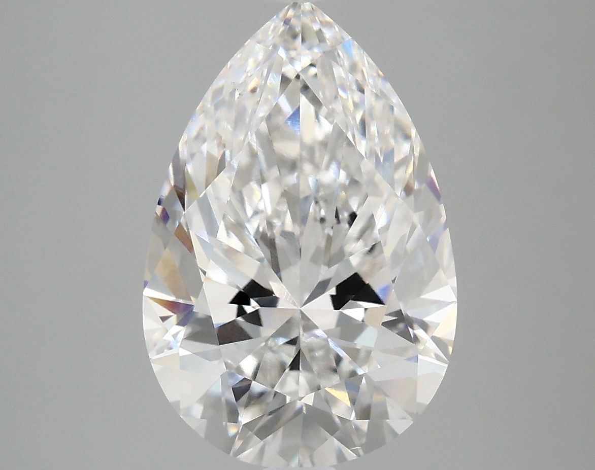 Lab-Grown Pear Diamond - 4.55 Carats, F Color, VS1 Clarity - Certified by IGI - Report Number: LG689577112