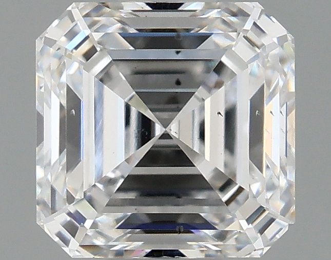 Lab-Grown Asscher Diamond - 1.06 Carats, D Color, SI1 Clarity - Certified by IGI - Report Number: LG680570412