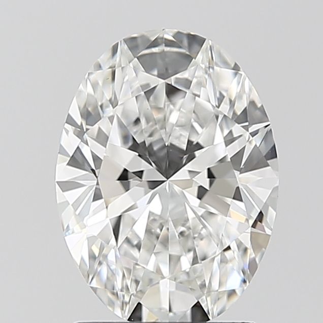 Lab-Grown Oval Diamond - 1.46 Carats, F Color, VS1 Clarity - Certified by IGI - Report Number: LG711525858