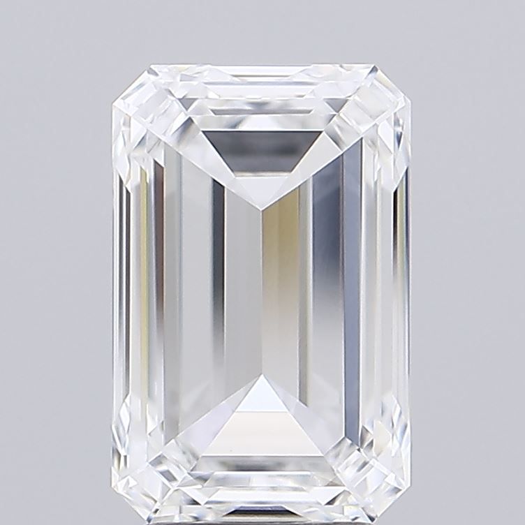 Lab-Grown Emerald Diamond - 3.53 Carats, D Color, VVS2 Clarity - Certified by IGI - Report Number: LG660424152