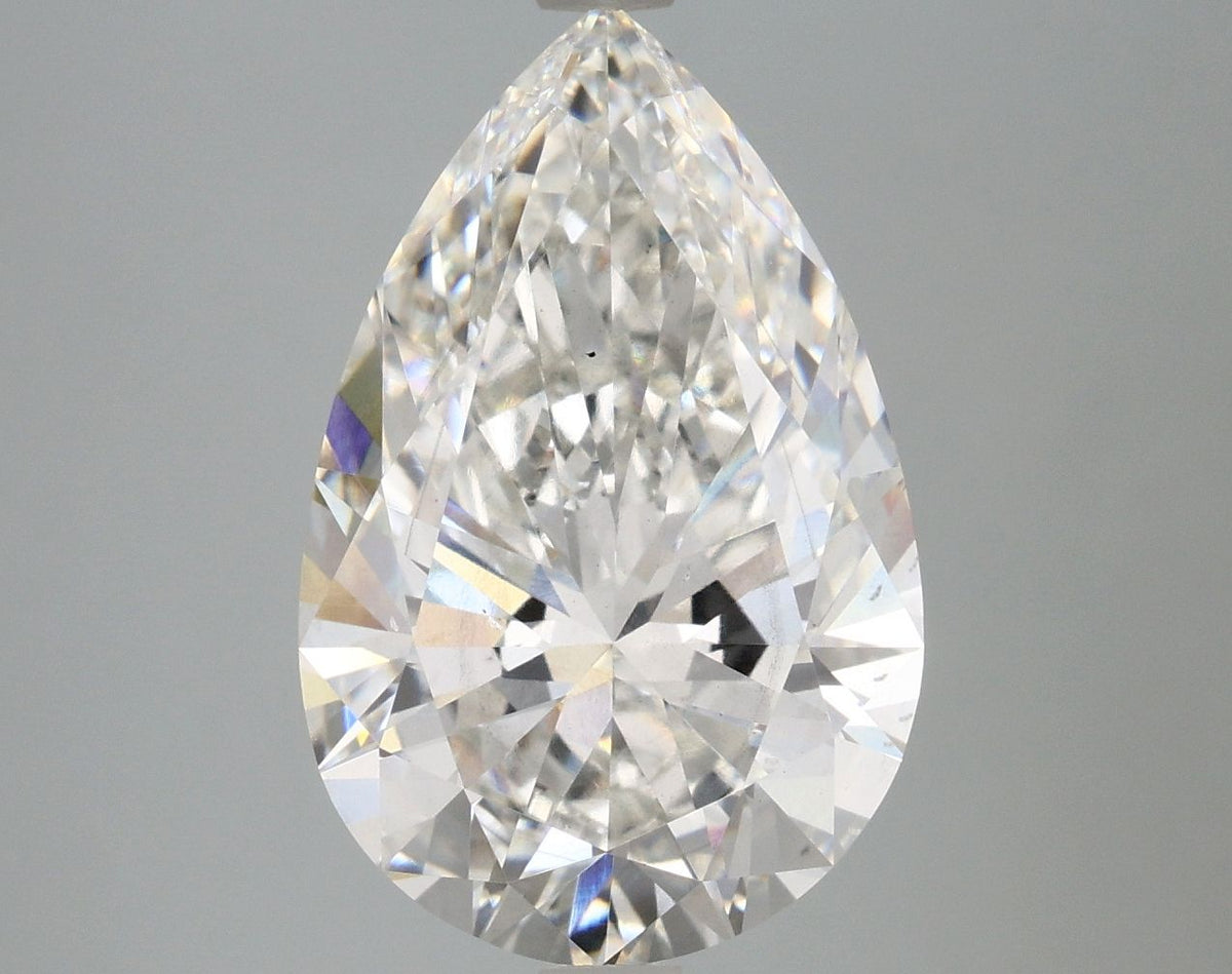 Lab-Grown Pear Diamond - 5.03 Carats, F Color, VS2 Clarity - Certified by IGI - Report Number: LG670402048