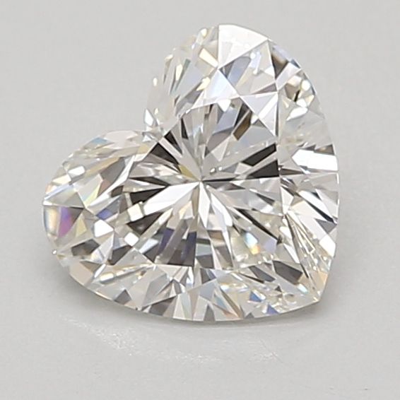 Lab-Grown Heart Diamond - 1.51 Carats, F Color, VVS2 Clarity - Certified by IGI - Report Number: LG645409155