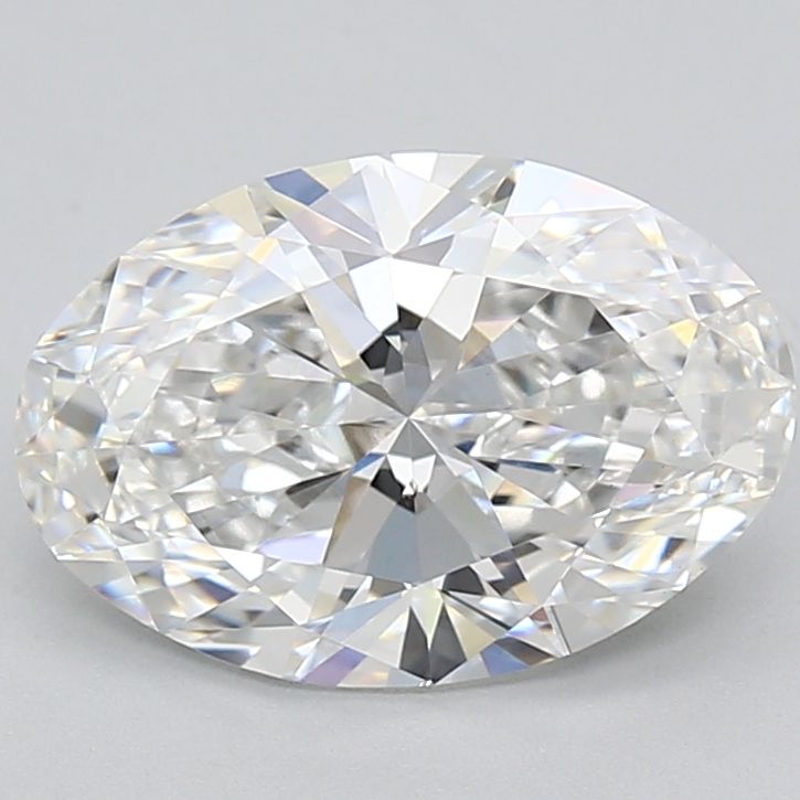 Lab-Grown Oval Diamond - 3.04 Carats, E Color, VVS2 Clarity - Certified by IGI - Report Number: LG717525696