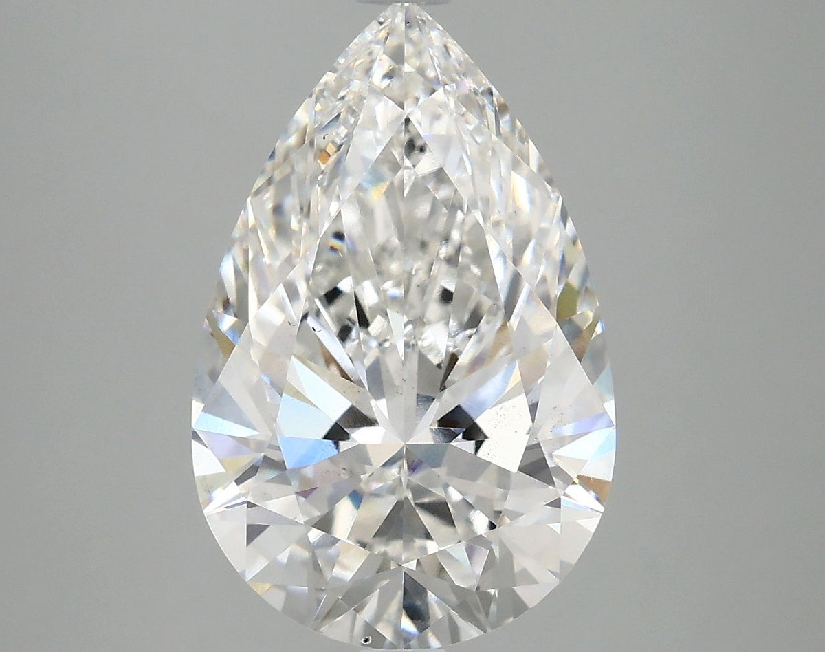 Lab-Grown Pear Diamond - 4.83 Carats, F Color, VS2 Clarity - Certified by IGI - Report Number: LG692502207