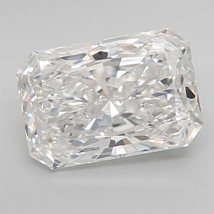 Lab-Grown Radiant Diamond - 2.54 Carats, F Color, VVS2 Clarity - Certified by IGI - Report Number: LG687531712