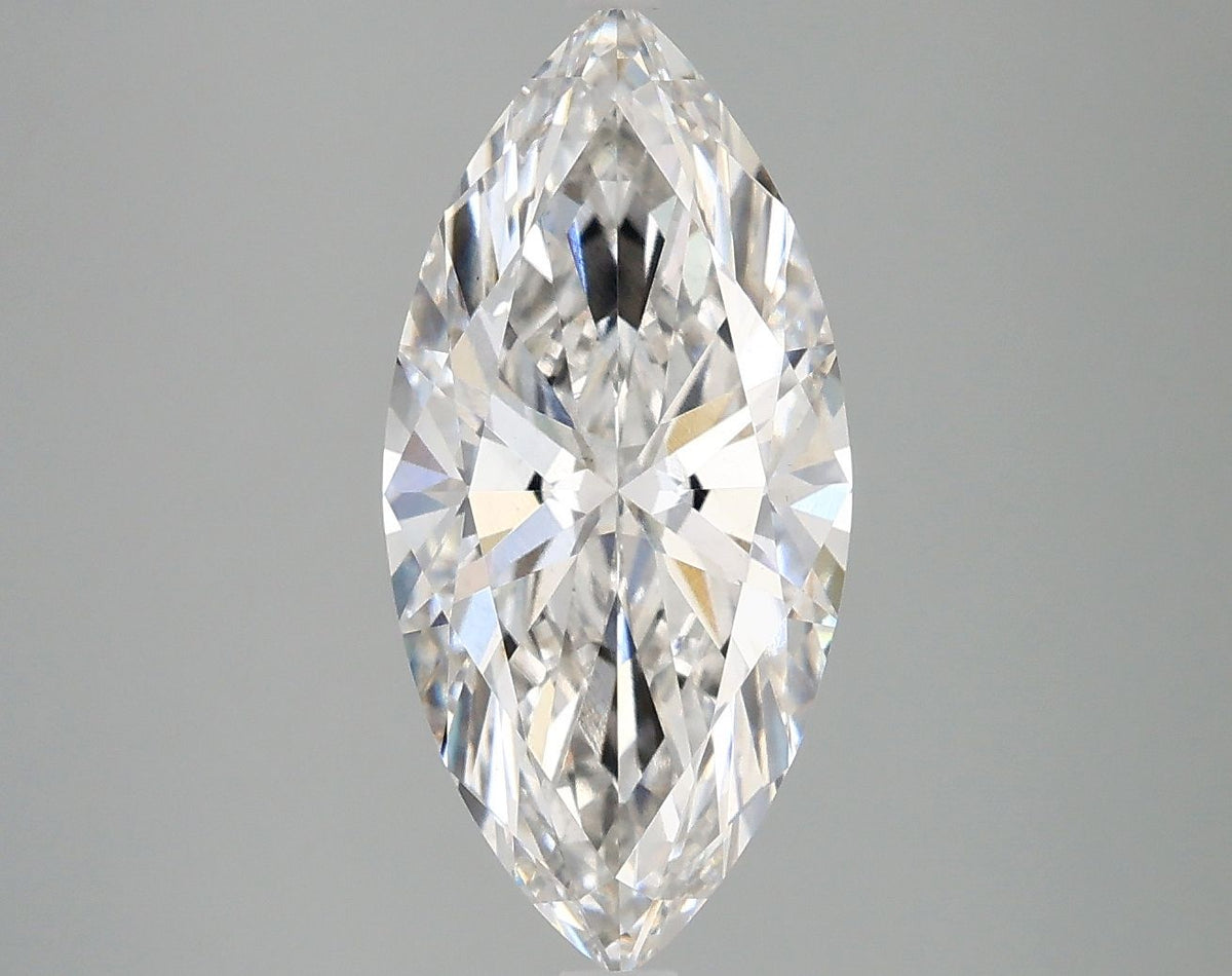 Lab-Grown Marquise Diamond - 2.99 Carats, F Color, VS1 Clarity - Certified by IGI - Report Number: LG678597887
