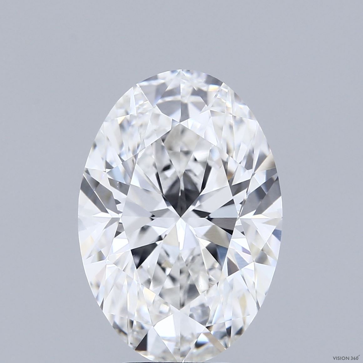 Lab-Grown Oval Diamond - 6.01 Carats, F Color, VVS2 Clarity - Certified by IGI - Report Number: LG681573135