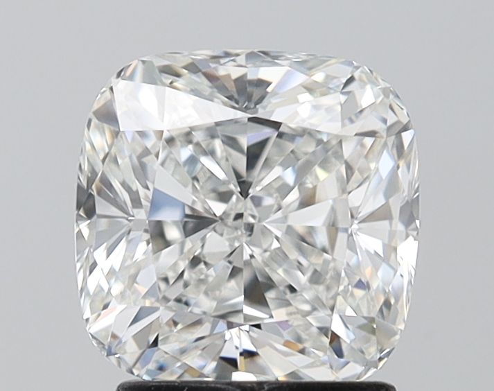 Lab-Grown Cushion Diamond - 2.0 Carats, F Color, VVS2 Clarity - Certified by IGI - Report Number: LG674558585