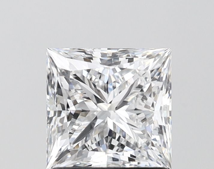 Lab-Grown Princess Diamond - 1.46 Carats, D Color, VVS2 Clarity - Certified by IGI - Report Number: LG689544942