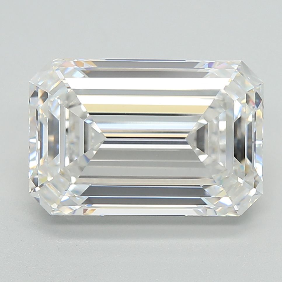 Lab-Grown Emerald Diamond - 7.3 Carats, F Color, VVS2 Clarity - Certified by IGI - Report Number: LG681571734