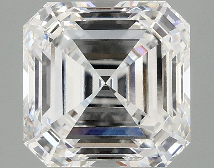 Lab-Grown Asscher Diamond - 3.03 Carats, D Color, VVS2 Clarity - Certified by IGI - Report Number: LG675576684
