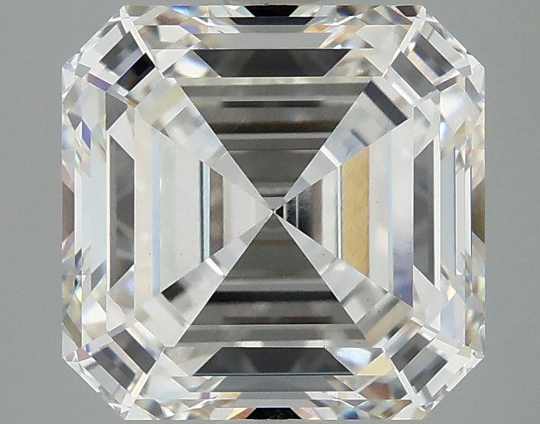 Lab-Grown Asscher Diamond - 4.06 Carats, F Color, VVS2 Clarity - Certified by IGI - Report Number: LG665413375