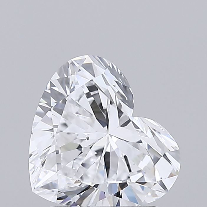 Lab-Grown Heart Diamond - 1.55 Carats, D Color, VS2 Clarity - Certified by IGI - Report Number: LG526279926