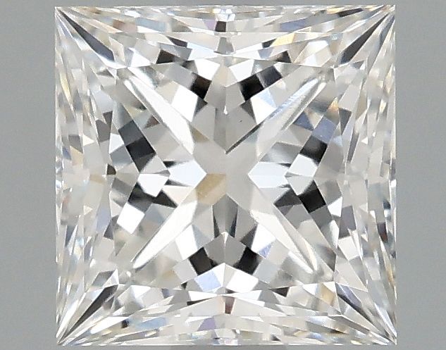 Lab-Grown Princess Diamond - 1.46 Carats, F Color, VVS2 Clarity - Certified by IGI - Report Number: LG667448221