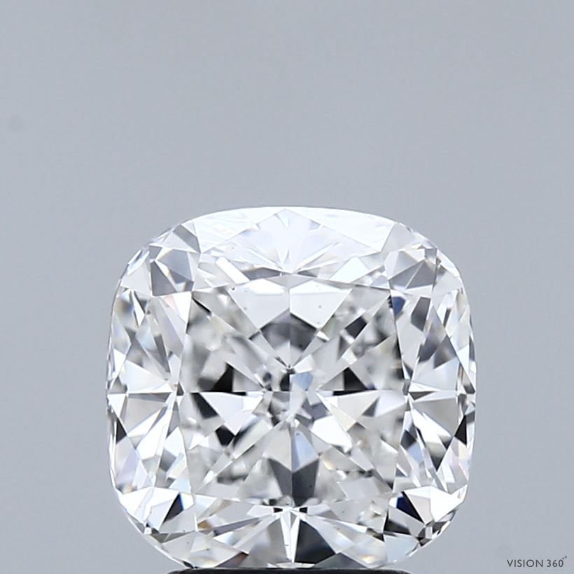 Lab-Grown Cushion Diamond - 3.01 Carats, F Color, VS1 Clarity - Certified by IGI - Report Number: LG683589939