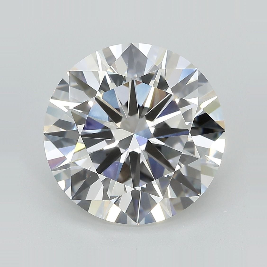 Lab-Grown Round Diamond - 7.06 Carats, E Color, VS1 Clarity - Certified by IGI - Report Number: LG690527306
