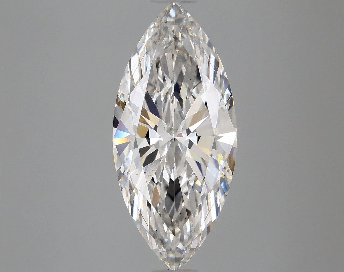 Lab-Grown Marquise Diamond - 4.04 Carats, F Color, VS2 Clarity - Certified by IGI - Report Number: LG630445548