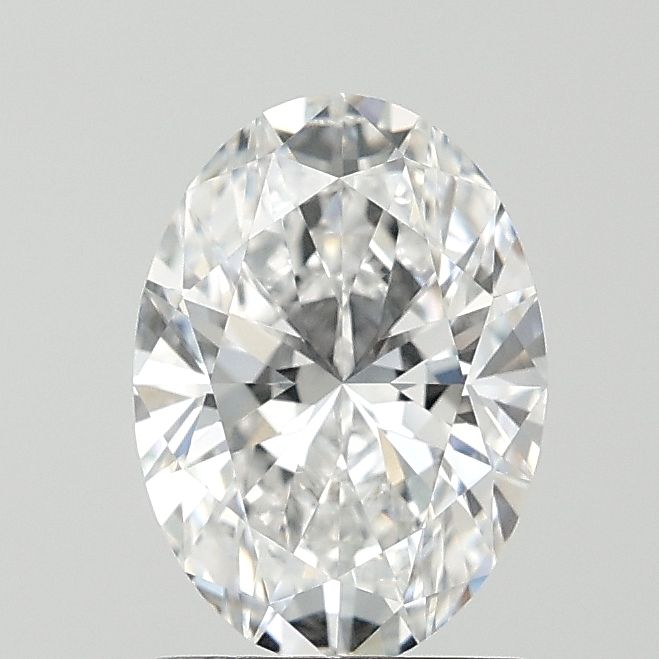 Lab-Grown Oval Diamond - 1.52 Carats, E Color, VVS2 Clarity - Certified by IGI - Report Number: LG678533003