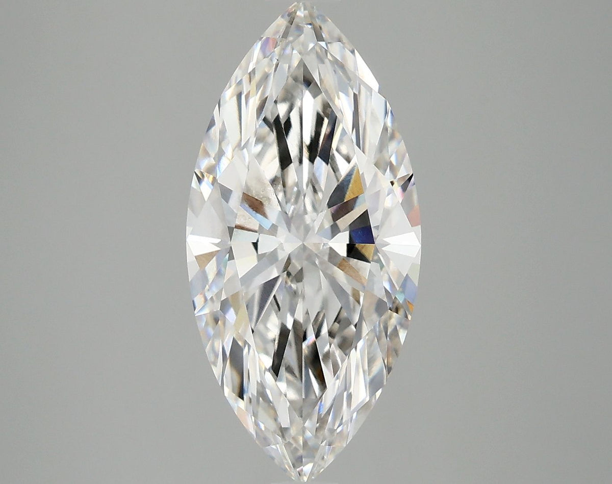 Lab-Grown Marquise Diamond - 3.01 Carats, F Color, VS2 Clarity - Certified by IGI - Report Number: LG670462080