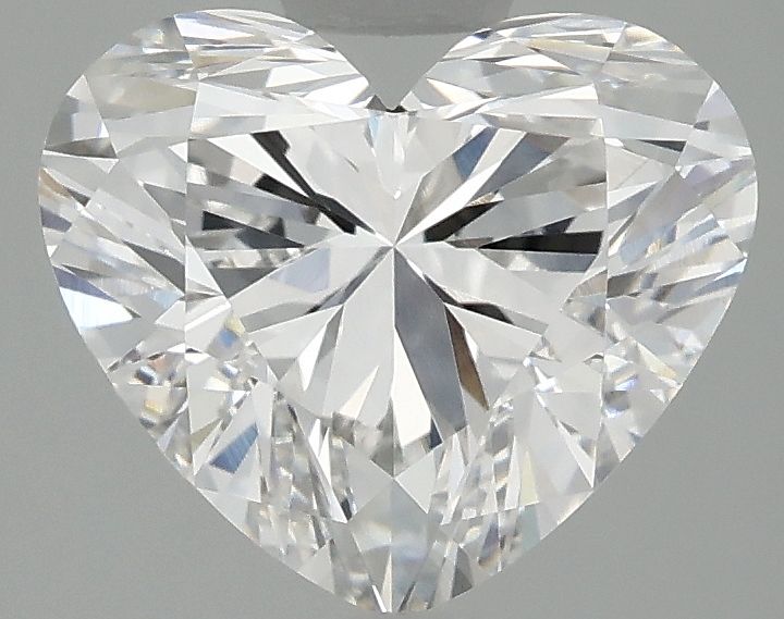 Lab-Grown Heart Diamond - 2.51 Carats, F Color, VVS2 Clarity - Certified by IGI - Report Number: LG692546428