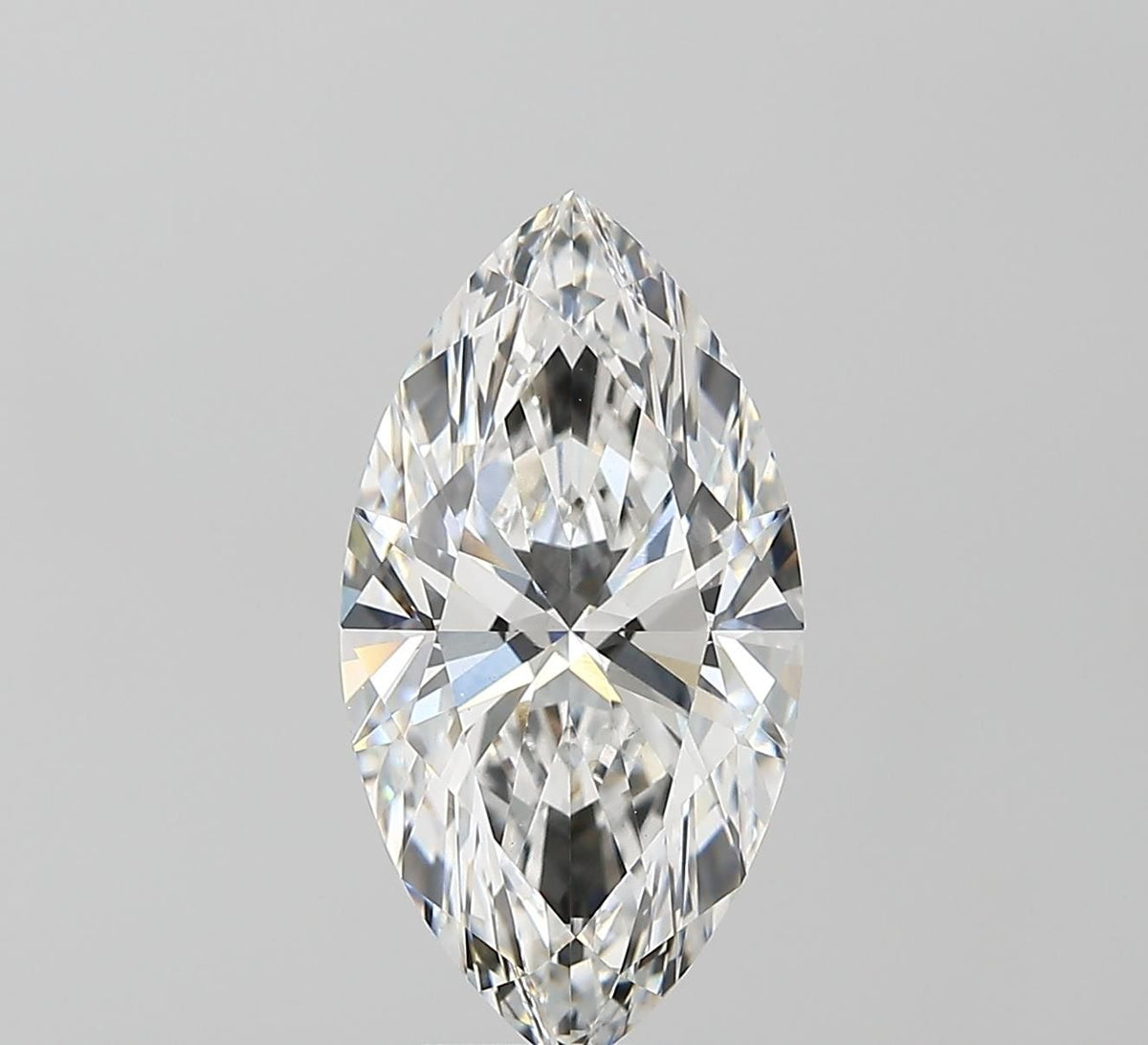 Lab-Grown Marquise Diamond - 3.5 Carats, F Color, VS1 Clarity - Certified by IGI - Report Number: LG678502191
