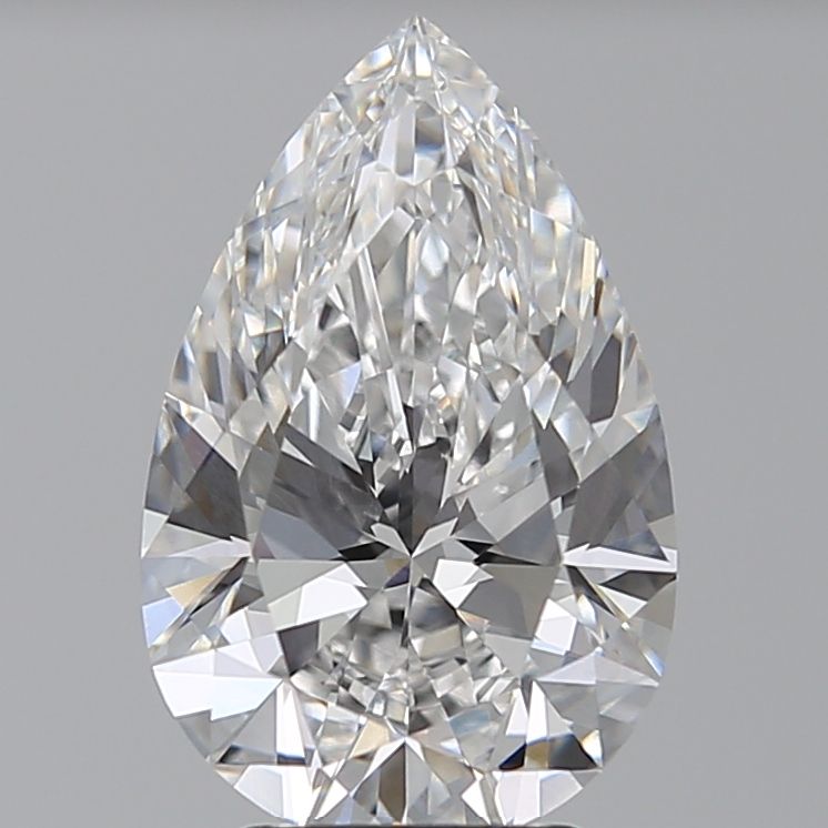 Lab-Grown Pear Diamond - 3.52 Carats, D Color, VVS2 Clarity - Certified by IGI - Report Number: LG668469408