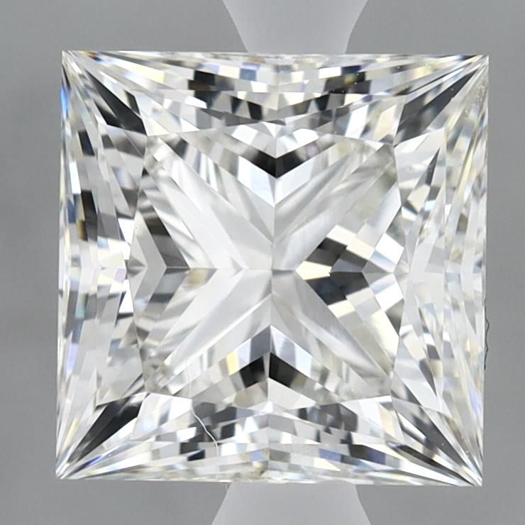 Lab-Grown Princess Diamond - 2.98 Carats, F Color, VVS2 Clarity - Certified by IGI - Report Number: LG625428399