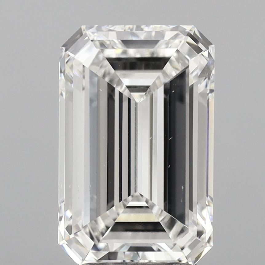 Lab-Grown Emerald Diamond - 3.0 Carats, F Color, VS2 Clarity - Certified by IGI - Report Number: LG675577773